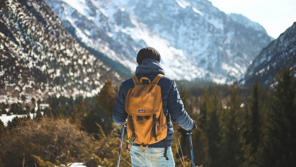 traveller hiking