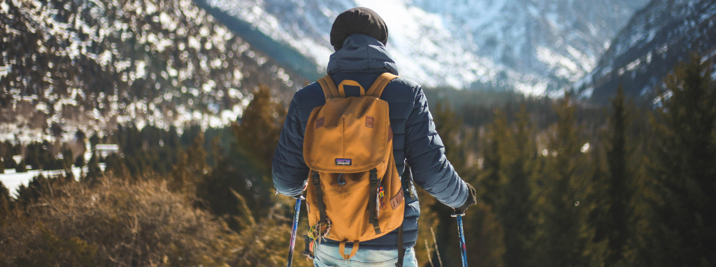 traveller hiking