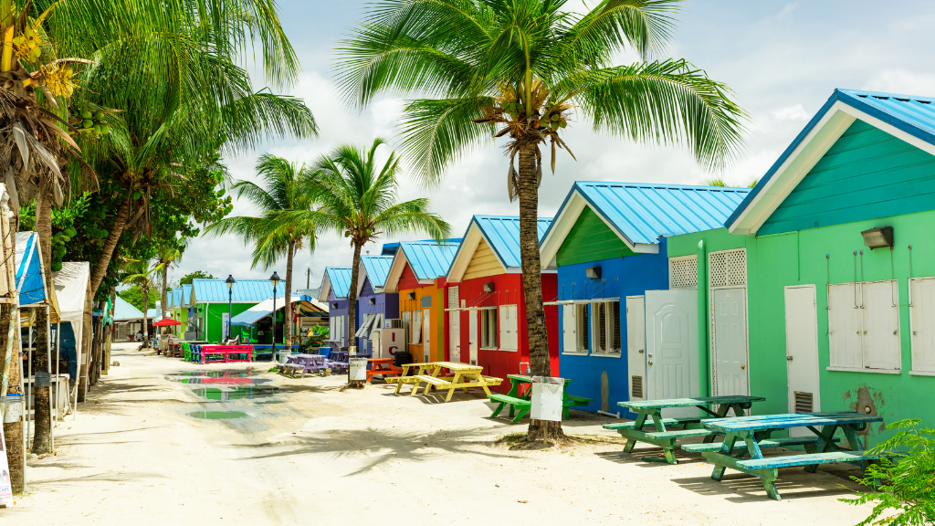colourful travel destination