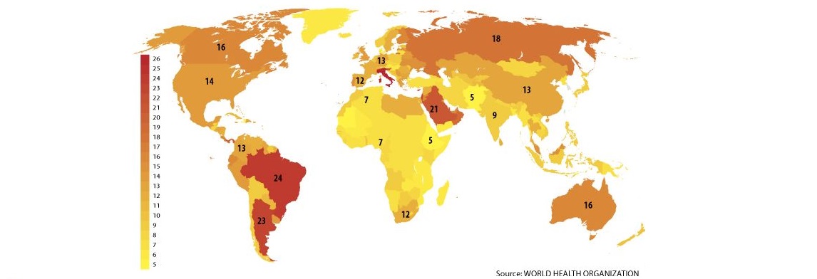 world vaccine map